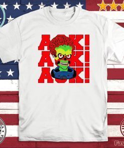 ACK ACK ACK MARS ATTACKS OFFICIAL T-SHIRT