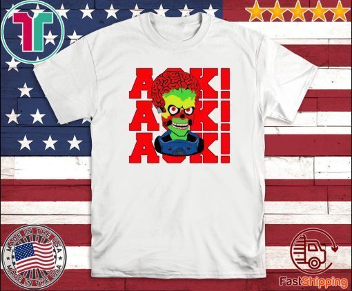 ACK ACK ACK MARS ATTACKS OFFICIAL T-SHIRT