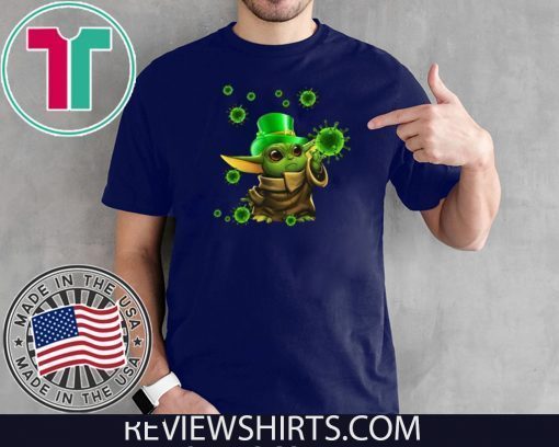 Baby Yoda Coronavirus Covid-19 Shirt - The Year When Shit Got Real Quarantined T-Shirt