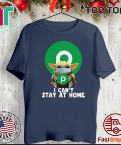 Baby Yoda Hug Publixh I Can’t Stay At Home Covid-19 Official T-Shirt