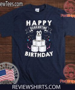 75th Birthday Shirt, Quarantine Shirt, The One Where I Was Quarantined 2020 T-Shirt