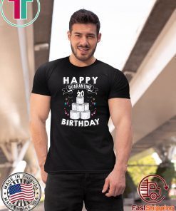 20th Birthday Social Distancing Shirt - Happy Quarantine Birthday 20 Years Old Tee Shirts