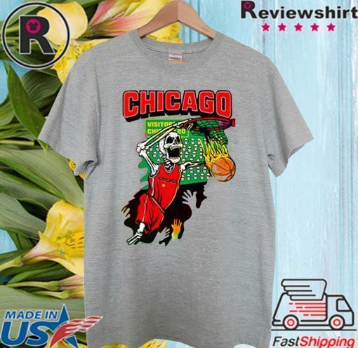 Chicago Tie-Dye Basketball Tee Shirts