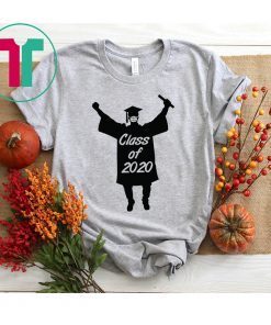 Class of 2020 Graduation Mask Shirt Funny Senior Grad Shirt for Women and Men