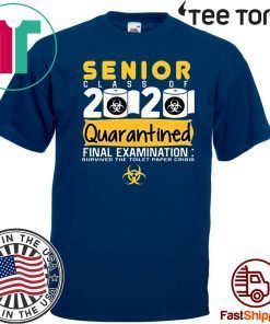 Class of 2020 Quarantined Seniors Quarantined The One Where They were Tee Shirts