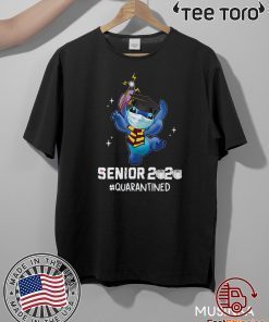 Cute Stitch Disney Shirt Seniors 2020 Quarantined T-Shirt #Quarantined Graduation Shirt