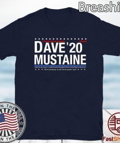 OFFICIAL DAVE MUSTAINE 2020 T-SHIRT