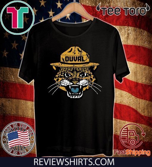 DUVAL SMOKEY THE JAGUAR SHIRTS JACKSONVILLE JAGUARS