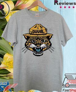 DUVAL SMOKEY THE JAGUAR SHIRT JACKSONVILLE JAGUARS 2020 T-SHIRT