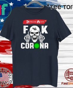 Depeche Mode fuck Corona Tee Shirt