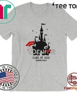 Disney Seniors Shirt Class Of 2020 Quarantined Tee Shirt Disneyland Quarantine Shirt