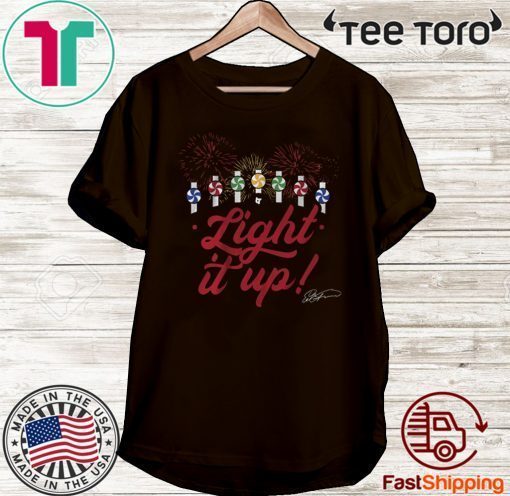 Ed Farmer Shirt - Light It Up Chicago Tee Shirts