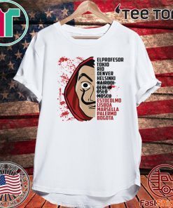 Official El Profesor – Bella Ciao T-Shirt