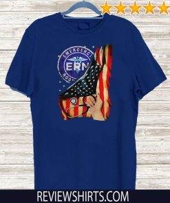 Emergency Room And American Flag Official T-Shirt