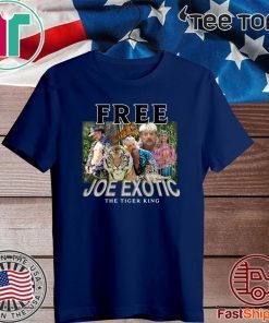 Free Joe Exotic The Tiger King carole baskin For T-Shirt