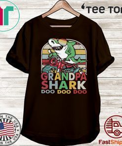 Grandfather Shark Doo Doo Doo Tee Shirt