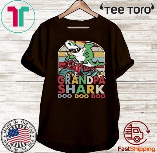 Grandfather Shark Doo Doo Doo Tee Shirt