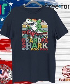 Grandfather Shark Doo Doo Doo Tee Shirt