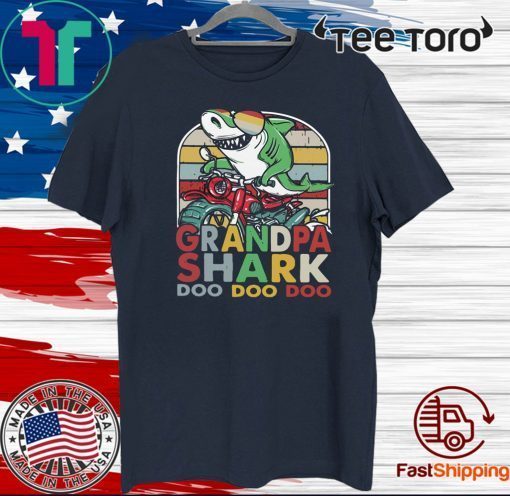 Grandfather Shark Doo Doo Doo Tee Shirt