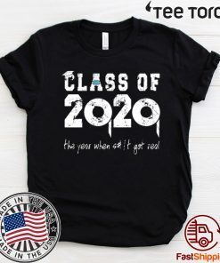 Class Teachers Of 2020 The Year When Shit Got Real Official T-Shirt