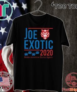 Joe Exotic 2020 make America Exotic Again Shirt - Limited Edition