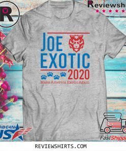 Joe Exotic 2020 make America Exotic Again Shirt T-Shirt