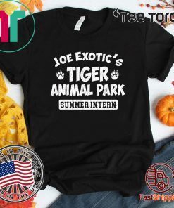Joe Exotic’s Tiger Animal Park Tee ShirtsJoe Exotic’s Tiger Animal Park Tee Shirts