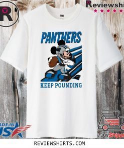 KEEP POUNDING MICKEY MOUSE NFL CAROLINA PANTHERS SHIRTS
