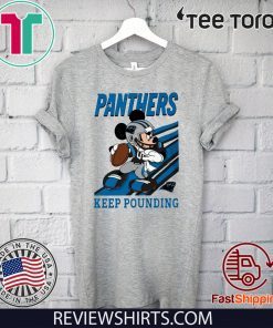 KEEP POUNDING MICKEY MOUSE NFL CAROLINA PANTHERS SHIRTS