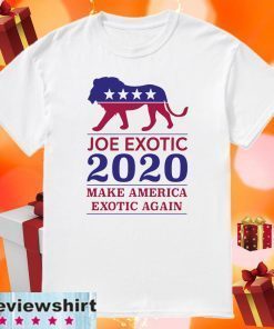 MAKE AMERICA EXOTIC AGAIN JOE EXOTIC 2020 US T-SHIRT