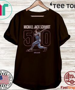 Michael Jack Schmidt 500 Tee Shirt Philadelphia