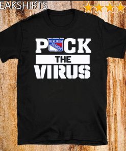 NEW YORK RANGERS PUCK THE VIRUS T SHIRT