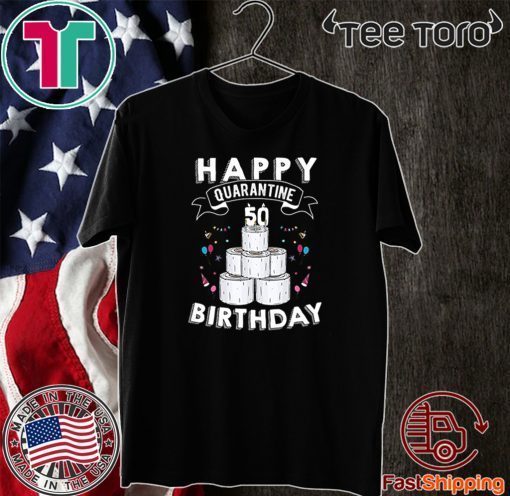 Happy Birthday 2020 The One Where I was Quarantined Funny Quarantine Shirt 50th Birthday Shirts