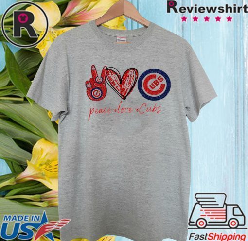 PEACE LOVE CUBS FOR T-SHIRT