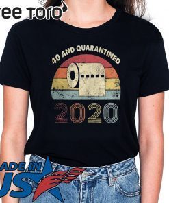 40th Birthday, Quarantine Shirt, The One Where I Was Quarantined 2020 Shirt - 40th and Quarantined, Quarantine Birthday Shirt