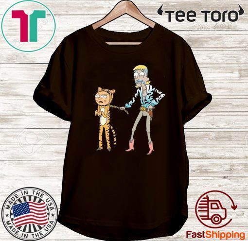 RICK AND MORTY TIGER KING T-SHIRT Joe Exotic