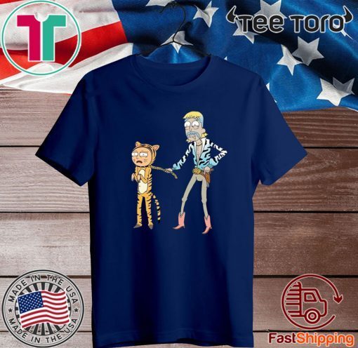 RICK AND MORTY TIGER KING T-SHIRT Joe Exotic