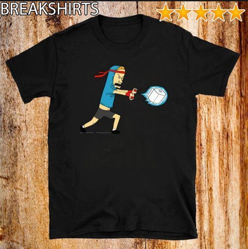 RICK SANCHEZ KAMEHAMEHA TOILET PAPER FOR T-SHIRT