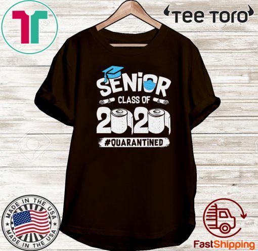 Seniors Class Of 2020 Quarantined Shirt - Seniors Graduation 2020 Official T-Shirt