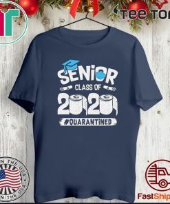 Seniors Class Of 2020 Quarantined Shirt - Seniors Graduation 2020 Official T-Shirt