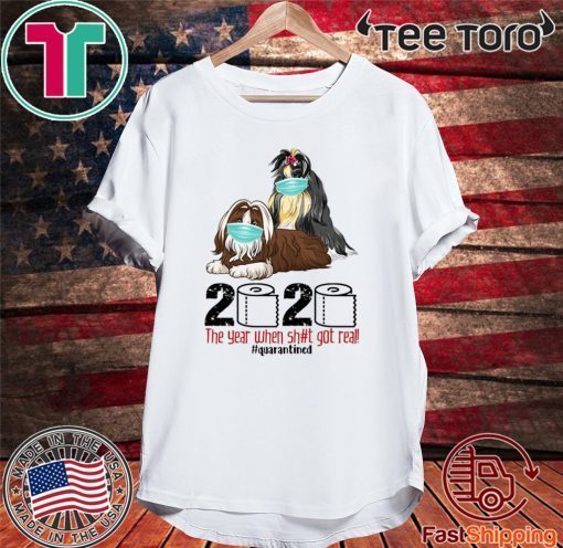 Shih Tzu Quarantined 2020 Tee Shirts