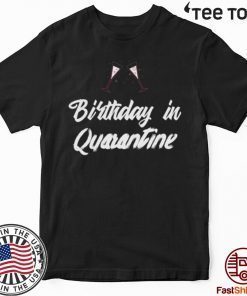 Birthday in Quarantine, Quarantine and Chill, Quarantine Birthday Shirt, Social Distancing Birthday Tshirt