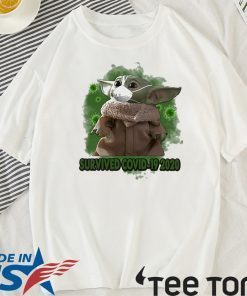 Star Wars Baby Yoda Survived Covid-19 2020 Tee Shirt