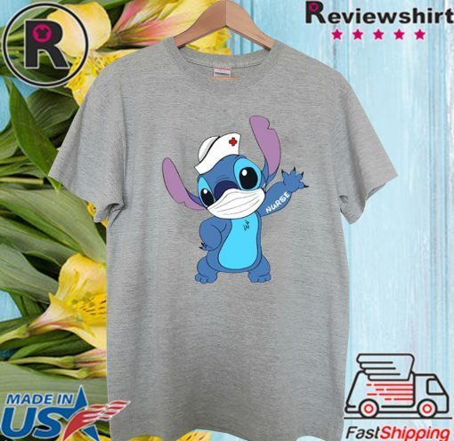 Stitch Mask Nurse For T-Shirt