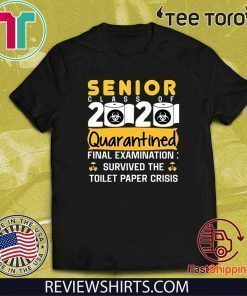 Class of 2020 Quarantined Seniors Quarantined The One Where They were 2020 T-Shirts