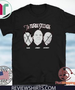 The Three Stooges Gar Jimmy Johnny Tee Shirts
