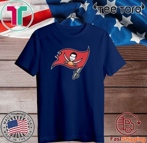 Tompa Bay Flag Tee Shirt - Tom Brady Tampa Bay Buccaneers Shirt
