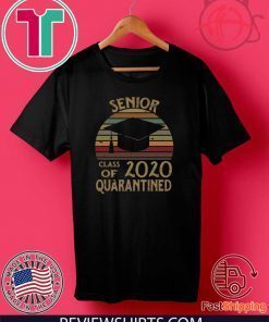 Seniors Class Of 2020 Quarantined Vintage 2020 T-Shirt