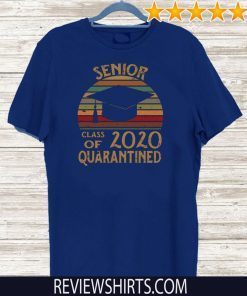 Seniors Class Of 2020 Quarantined Vintage 2020 T-Shirt