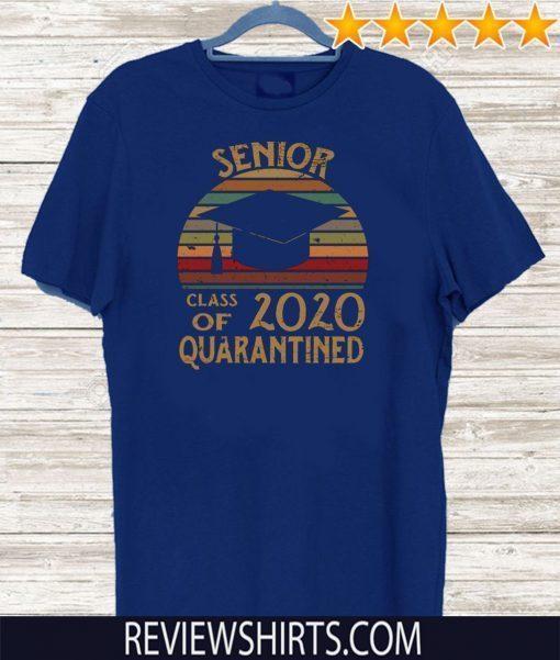 Seniors Class Of 2020 Quarantined Vintage 2020 T-Shirt